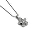 Flower Power | Argent sterling .925 | Collier fermoir infini en cristal